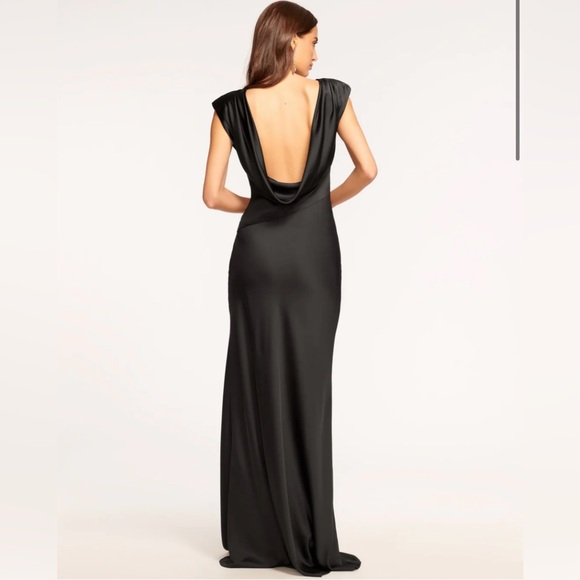 RAMY BROOK BLACK GOWN NWT - Picture 3 of 3